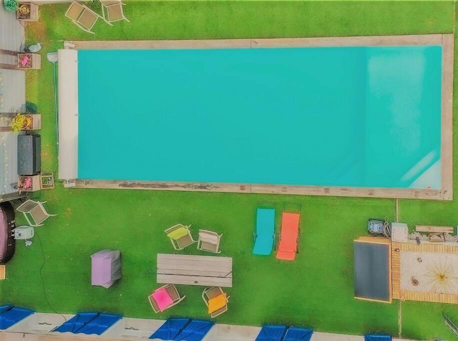 Detente Piscine Et Jacuzzi Au Bassin D'Arcachon Андернос-ле-Бен Екстериор снимка
