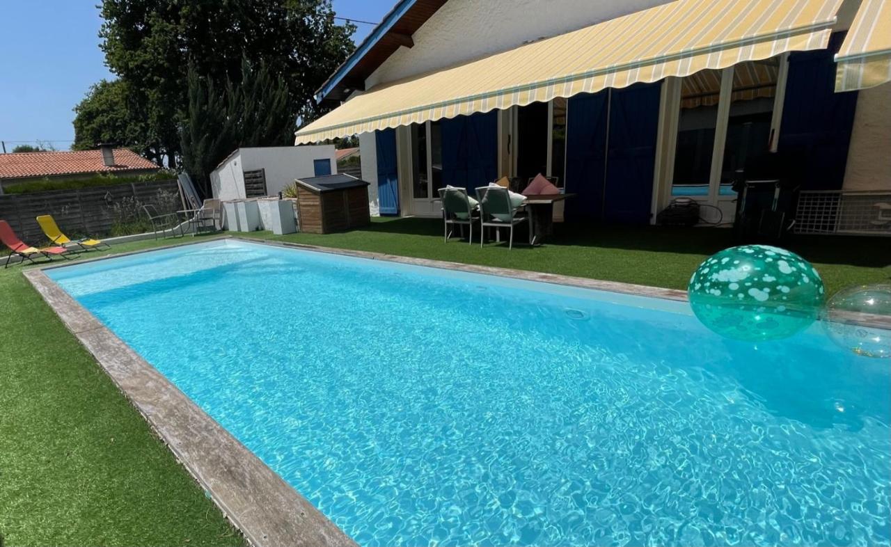 Detente Piscine Et Jacuzzi Au Bassin D'Arcachon Андернос-ле-Бен Екстериор снимка